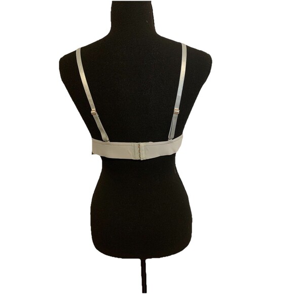 Danskin Intimates Padded Plunge Bra Size 38C Slate Blue Wireless - Picture 2 of 4